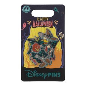 Disney Parks Happy Halloween Daisy Duck Witch Jack O’Lantern Pin